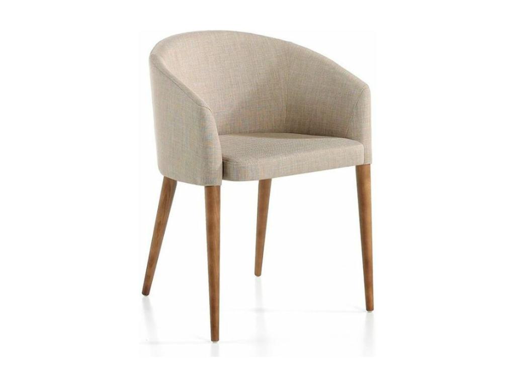 Armchair, Fabric Upholstery, Black