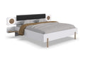 Bed Base, Wood, White, 180 x 200 cm