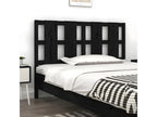 Headboard, Wood, Black, 120 x 190 cm