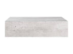 Shelf, 2-Piece, Wood, Gray, 40 x 23 m