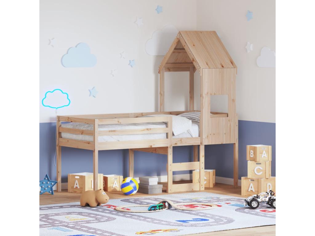 Mattress, Wood, Brown, 90 x 190 cm