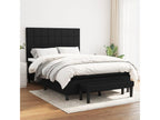 Mattress, Fabric, Black, 140 x 190