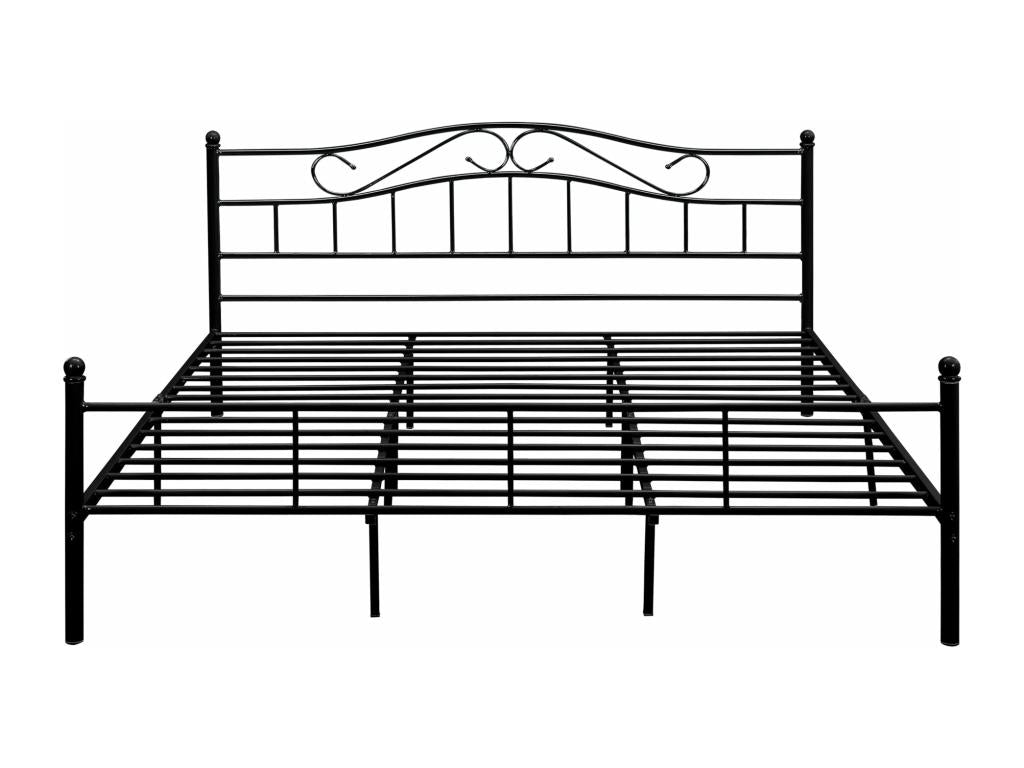 Mattress, Metal, Gray, 208 x 186 x 84 cm