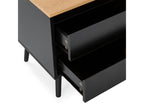Nightstand, Wood, Black