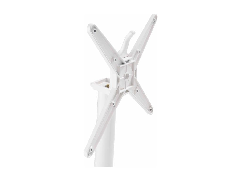 Square patio table 70x70 cm tiltable dark oak laminate