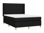 Mattress, Fabric, Black, 140 x 200 cm