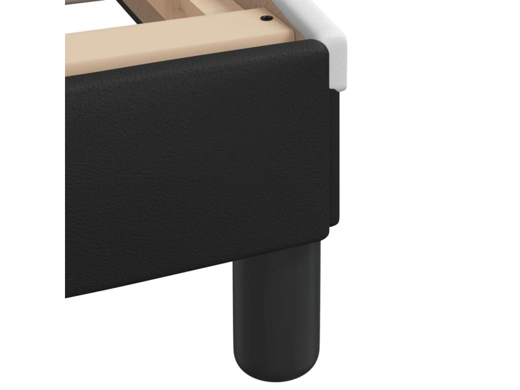 Mattress, Faux Leather, White, 80 x 200 cm