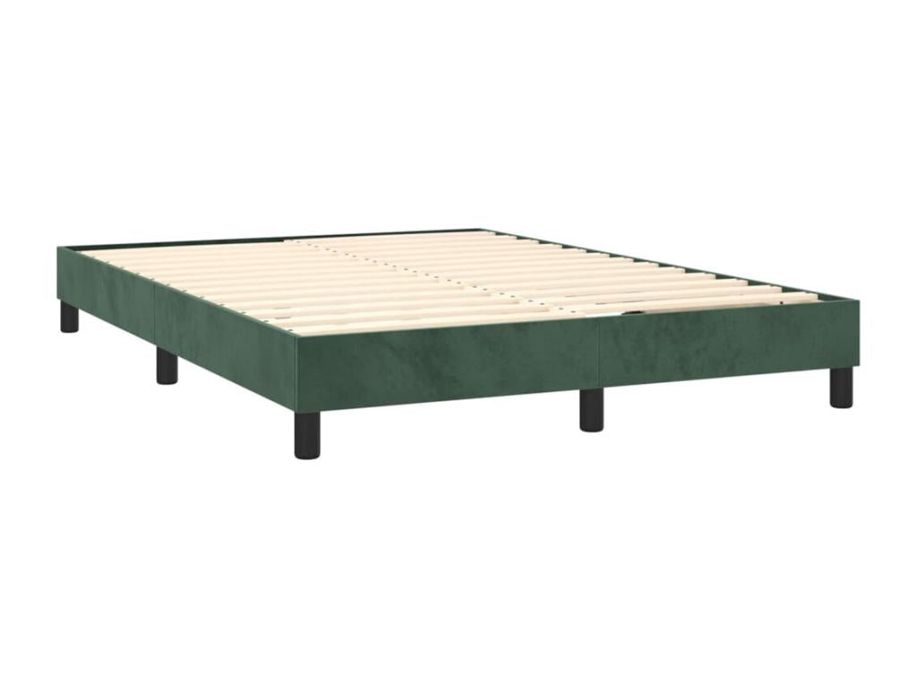 Mattress, Velvet, Green, 140 x 200 cm