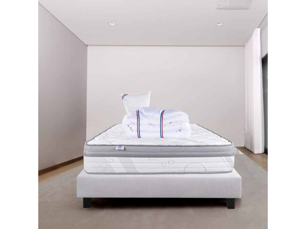 Mattress, Gray, 140 x 200 cm