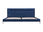 Bed Base, Fabric, Blue, 180 x 200 cm