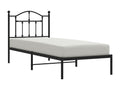 Bed Base, Metal, Black, 80 x 200 cm