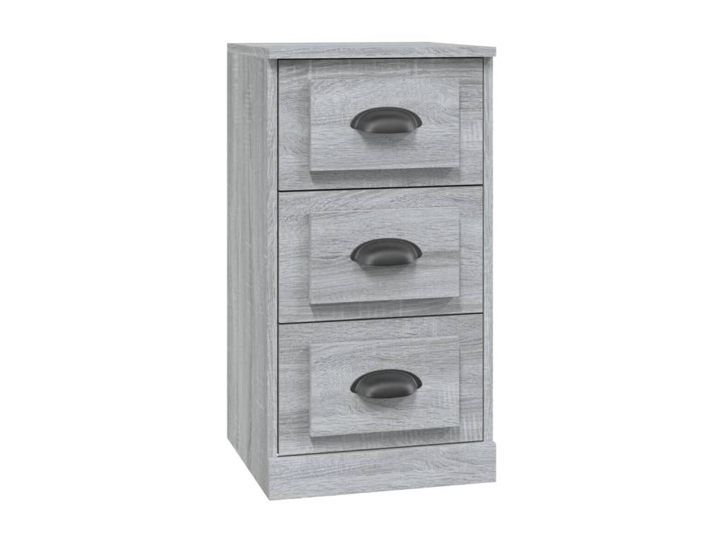 Sideboard, Wood, Gray, 36 x 35 cm
