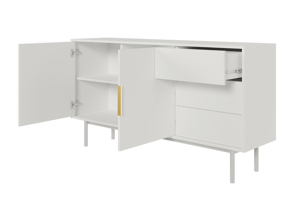 Sideboard, White, 154 x 39 x 82