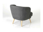 Armchair, Gris Anthracite