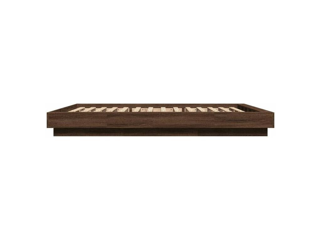 Bed Base, Wood, Brown, 120 x 200
