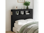 Headboard, Wood, Black, 120 x 18