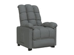 Armchair, Fabric Upholstery, Gray