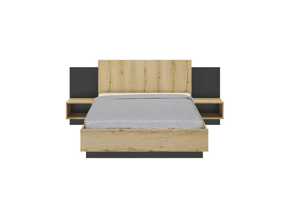 Mattress, Wood, Naturel Clair, 140 x 190 m