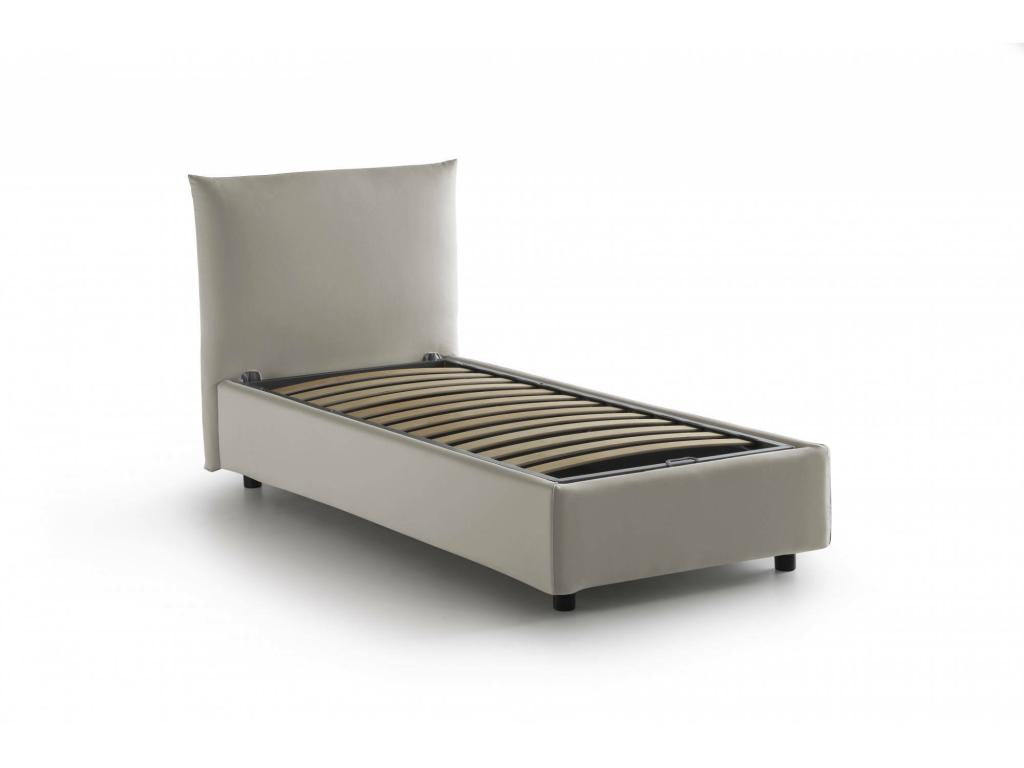 Mattress, Fabric, Beige, 80 x 190 cm