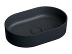 Bathroom Sink, Black, 55 x 36 cm