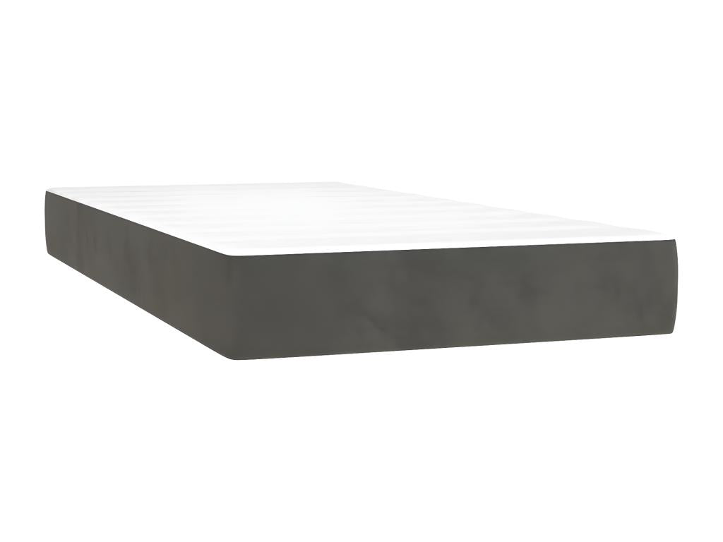 Mattress, Velvet, Gray, 200 x 200