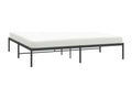 Bed Base, Metal, Black, 180 x 200 cm