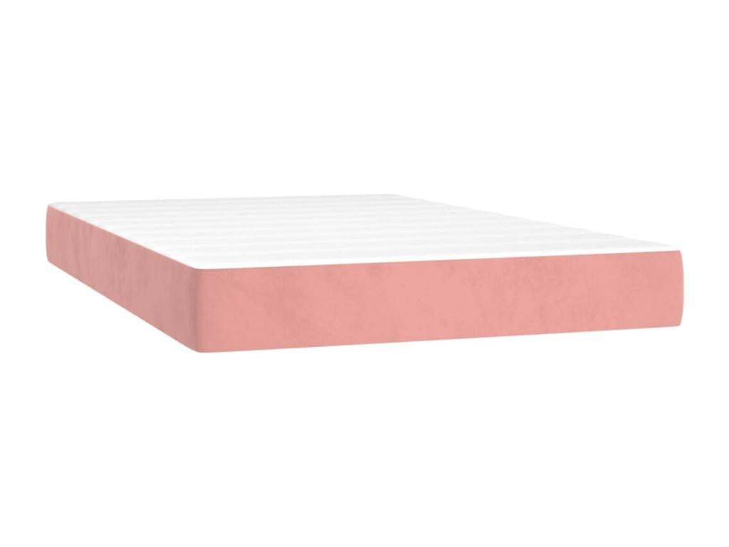 Mattress, Velvet, Pink, 120 x 200 cm