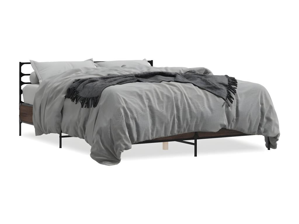 Mattress, Wood, Brown, 160 x 200 cm