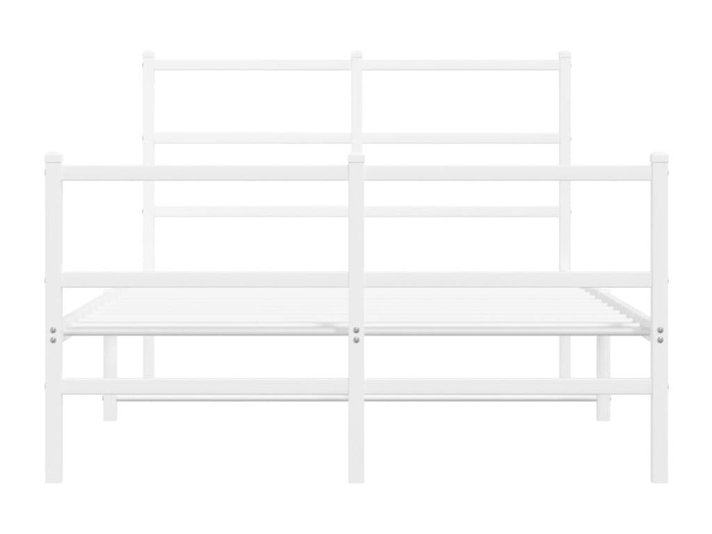 Mattress, Metal, White, 120 x 190 cm
